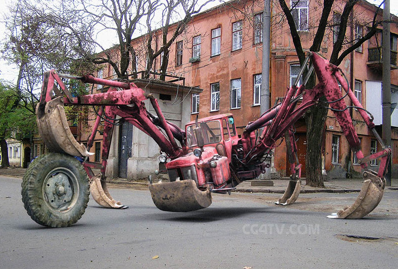 Tractor-Spider-Crab