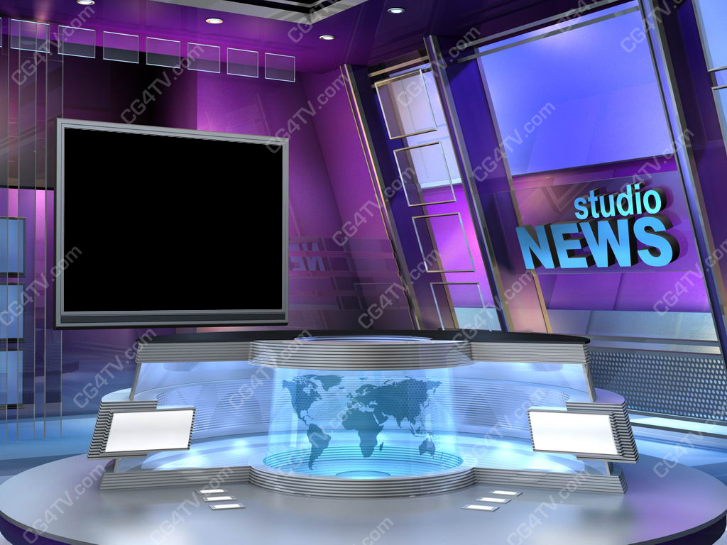 tv news studio