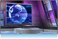 News Virtual Set Studio