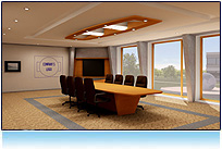 Virtual Set Corporate Conference Room